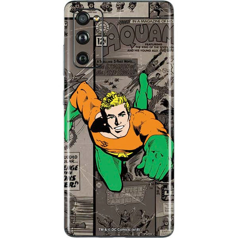 DC Comics Aquaman Classics Art Galaxy S20 Fan Edition Skin